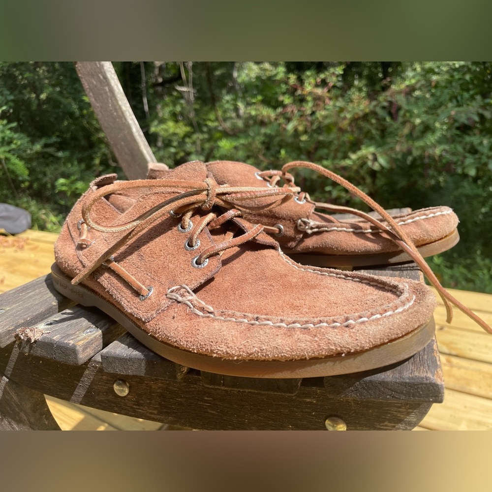 Sperry half-moc chukka Suede Boat Shoes